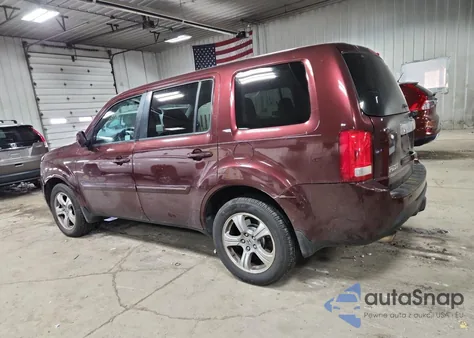 2013 Honda Pilot Exl z USA, uszkodzony, nr VIN 5FNYF4H5XDB010390